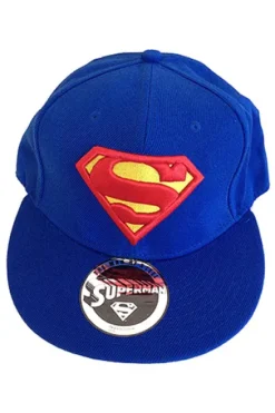 GORRA DE BEISBOL DC: SUPERMAN LOGO CLASICO (COLOR AZUL)