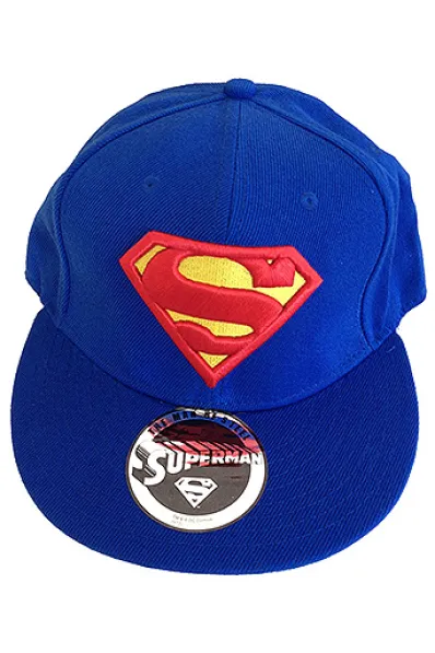 GORRA DE BEISBOL DC: SUPERMAN LOGO CLASICO (COLOR AZUL)