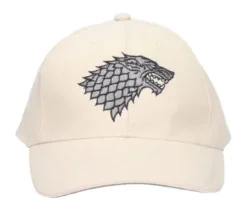 GORRA DE BEISBOL JUEGO DE TRONOS: STARK LOGO (COLOR GRIS)