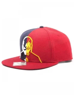 GORRA DE BEISBOL MARVEL: CAPITAN AMERICA CIVIL WAR DOS BANDOS (COLOR ROJO Y AZUL)