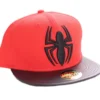 GORRA DE BEISBOL MARVEL: SPIDERMAN ARAÑA (COLOR ROJO Y NEGRO)