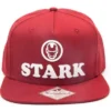 GORRA DE BEISBOL MARVEL: STARK (COLOR ROJO)