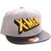 GORRA DE BEISBOL MARVEL: X-MEN LOGO (COLOR NEGRO Y GRIS)