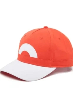 GORRA DE BEISBOL POKEMON: LOGO ROJO (COLOR ROJO Y BLANCO)