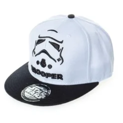 GORRA DE BEISBOL STAR WARS: STORMTROOPER CASCO (COLOR BLANCO)