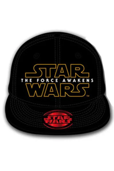 GORRA DE BEISBOL STAR WARS THE FORCE AWAKENS: STAR WARS LOGO (COLOR NEGRO)