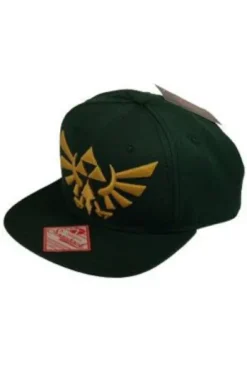 GORRA DE BEISBOL THE LEGEND OF ZELDA: LOGO AMARILLO (COLOR VERDE)