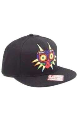 GORRA DE BEISBOL THE LEGEND OF ZELDA: LOGO MAJORA'S MASK (COLOR NEGRO)