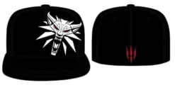 GORRA DE BEISBOL THE WITCHER: WITCHER SIDE LOGO (COLOR NEGRO)