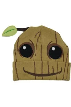 GORRO DE INVIERNO MARVEL: GUARDIANES DE LA GALAXIA BABY GROOT (CARA)