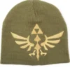 GORRO DE INVIERNO ZELDA: LOGO TRIFUERZA