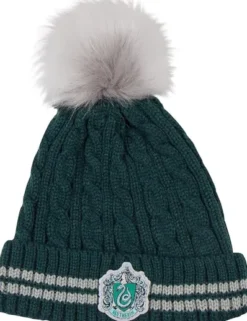 HARRY POTTER: GORRO BEANIE POM-POM SLYTHERIN