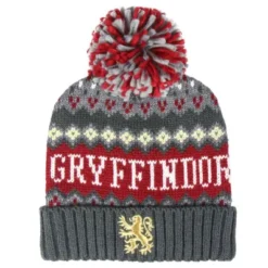 HARRY POTTER: GORRO BEANIE POM-PON GRYFFINDOR