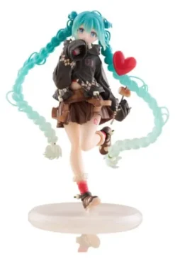 HATSUNE MIKU: ESTATUA FASHION OUTDOOR MIKU 18 CM PVC [CAJA]