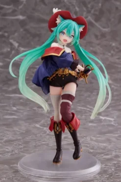 HATSUNE MIKU: ESTATUA HATSUNE MIKU WONDERLAND PUSS IN BOOTS (18 CM) PVC [CAJA]