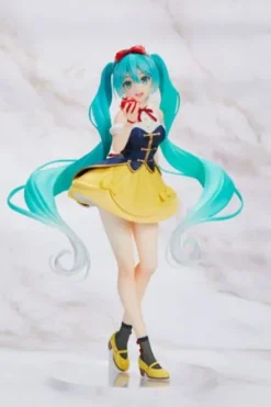 HATSUNE MIKU: ESTATUA HATSUNE MIKU WONDERLAND SNOW WHITE 18 CM PVC [CAJA]