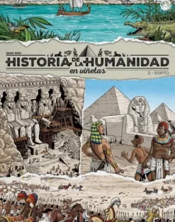 HISTORIA DE LA HUMANIDAD EN VIÑETAS VOL.2: EGIPTO [CARTONE]