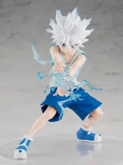 HUNTER X HUNTER. ESTATUAKILLUA ZAOLDYECK POP UP PARADE KILLUA ZAOLDYECK 12 CM PVC [CAJA]