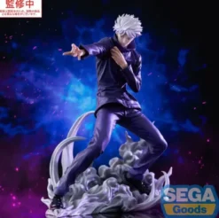 JUJUTSU KAISEN: ESTATUA GOJO HOLLOW PURPLE (KYOSHIKI MURASAKI) LUMINASTA SATORU 21 CM PVC [CAJA]