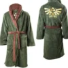 LEGEND OF ZELDA: ALBORNOZ POLAR PARA CHICO TALLA XS-M (MODELO LOGO TRIFUERZA)