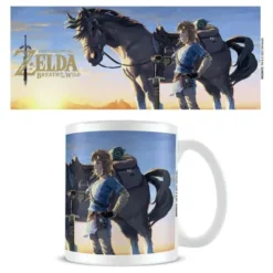 LEGEND OF ZELDA BREATH OF THE WILD: TAZA HORSE (CERAMICA) [CAJA]