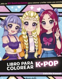 LIBRO PARA COLOREAR K-POP (EDICION KAWAII) [RUSTICA]