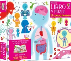 LIBRO Y PUZLE: EL CUERPO HUMANO [CAJA]