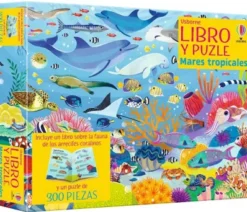 LIBRO Y PUZLE: MARES TROPICALES [CAJA]