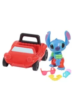 LILO & STITCH: CONJUNTO DE JUEGO SURF CAR & SUN STITCH 7 CM PVC [BLISTER]