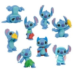 LILO & STITCH: PACK DE 8 MINIFIGURAS COLECCIONABLES STITCH SET 7 CM [CAJA]