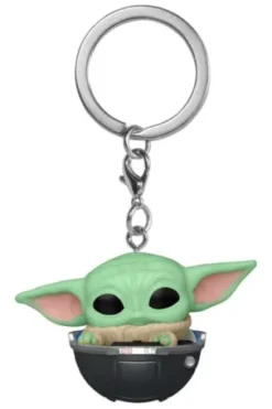 LLAVEROS POP! STAR WARS: THE MANDALORIAN: GROGU 4 CM [CAJA]