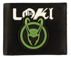 LOKI: CARTERA LOKI BIFOLD LOGO BADGE