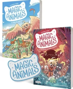 MAGIC ANIMALS (PACK Nº01 Y 02 CON PARCHE DE REGALO) [RUSTICA]