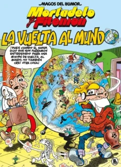 MAGOS DEL HUMOR Nº214: MORTADELO Y FILEMON LA VUELTA AL MUNDO [CARTONE]