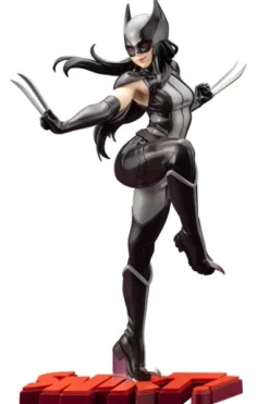 MARVEL BISHOUJO: ESTATUA WOLVERINE (LAURA KINNEY) X-FORCE VER. 1/7 24 CM PVC [CAJA]