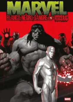MARVEL: BLANCO, NEGRO, SANGRE Y VISCERAS [RUSTICA]