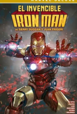 MARVEL DELUXE: EL INVENCIBLE IRON MAN DE GERRY DUGGAN Y JUAN FRIGERI [CARTONE]