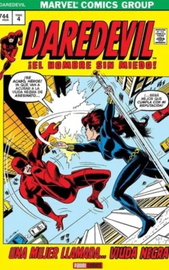 MARVEL GOLD: DAREDEVIL VOL.04, UNA MUJER LLAMADA... VIUDA NEGRA (72-102 USA) [CARTONE]