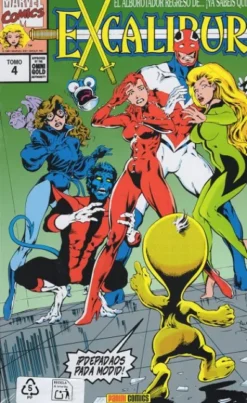 MARVEL GOLD: EXCALIBUR VOL.04, PDEPADAOS PADA MODID [CARTONE]