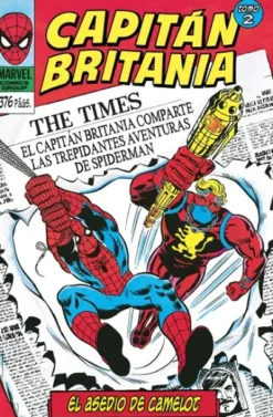 MARVEL LIMITED EDITION: CAPITAN BRITANIA VOL.02, EL ASEDIO DE CAMELOT [CARTONE]