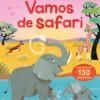 MI PRIMER LIBRO DE PEGATINAS: VAMOS DE SAFARI [RUSTICA]