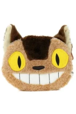 MI VECINO TOTORO: LLAVERO MONEDERO DE PELUCHE CATBUS 12 CM