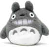 MI VECINO TOTORO: PELUCHE TOTORO GRIS SONRIENTE (TAMAÑO PEQUEÑO 18 CMS DE ALTURA)