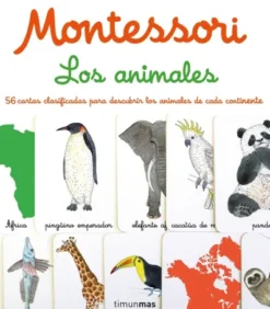 MONTESSORI: LOS ANIMALES [JUEGO DE CARTAS]