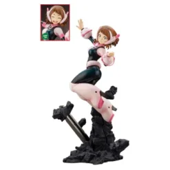 MY HERO ACADEMIA: ESTATUA OCHACO URARAKA (BONUS EDITION SEGUNDA CABEZA) ARTFXJ PVC 1/827 CM [CAJA]