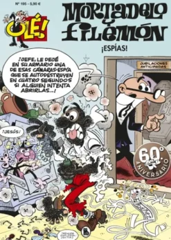OLE! MORTADELO Y FILEMON Nº195: ¡ESPIAS! [RUSTICA]