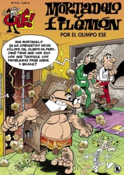 OLE! MORTADELO Y FILEMON Nº210: POR EL OLIMPO ESE [RUSTICA]