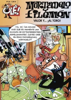 OLE! MORTADELO Y FILEMON Nº094: VALOR Y AL TORO [RUSTICA]