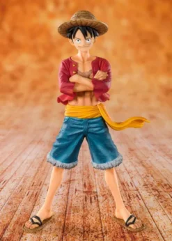 ONE PIECE: ESTATUA STRAW HAT LUFFY FIGUARTSZERO 14 CM PVC [CAJA]