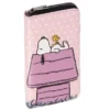 PEANUTS: CARTERA TARJETERO SNOOPY & WOODSTOCK DE PIEL SINTETICA